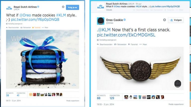 KLM vs Oreo
