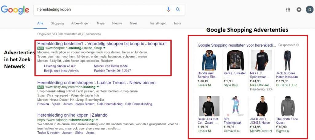 De Customer Journey beïnvloeden - Zoek Netwerk